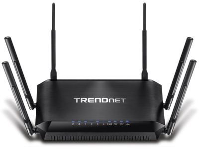 Foto Router wireless para comunicaciones tribanda AC3200 de TRENDnet®.